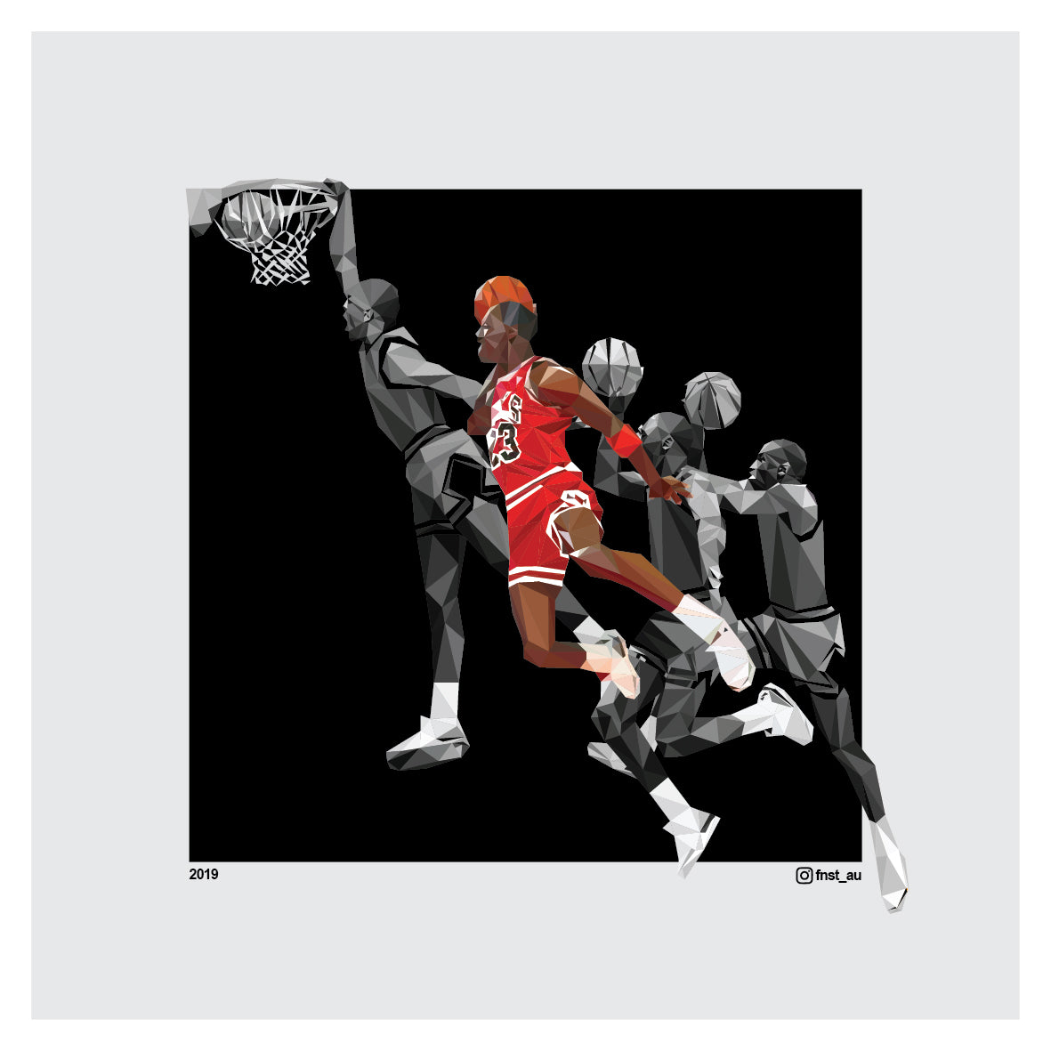 Michael Jordan Poster. Frame included.