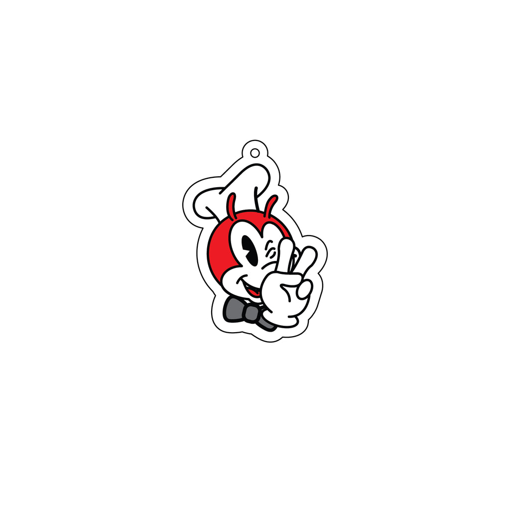 Be Jolly Peace Keychain