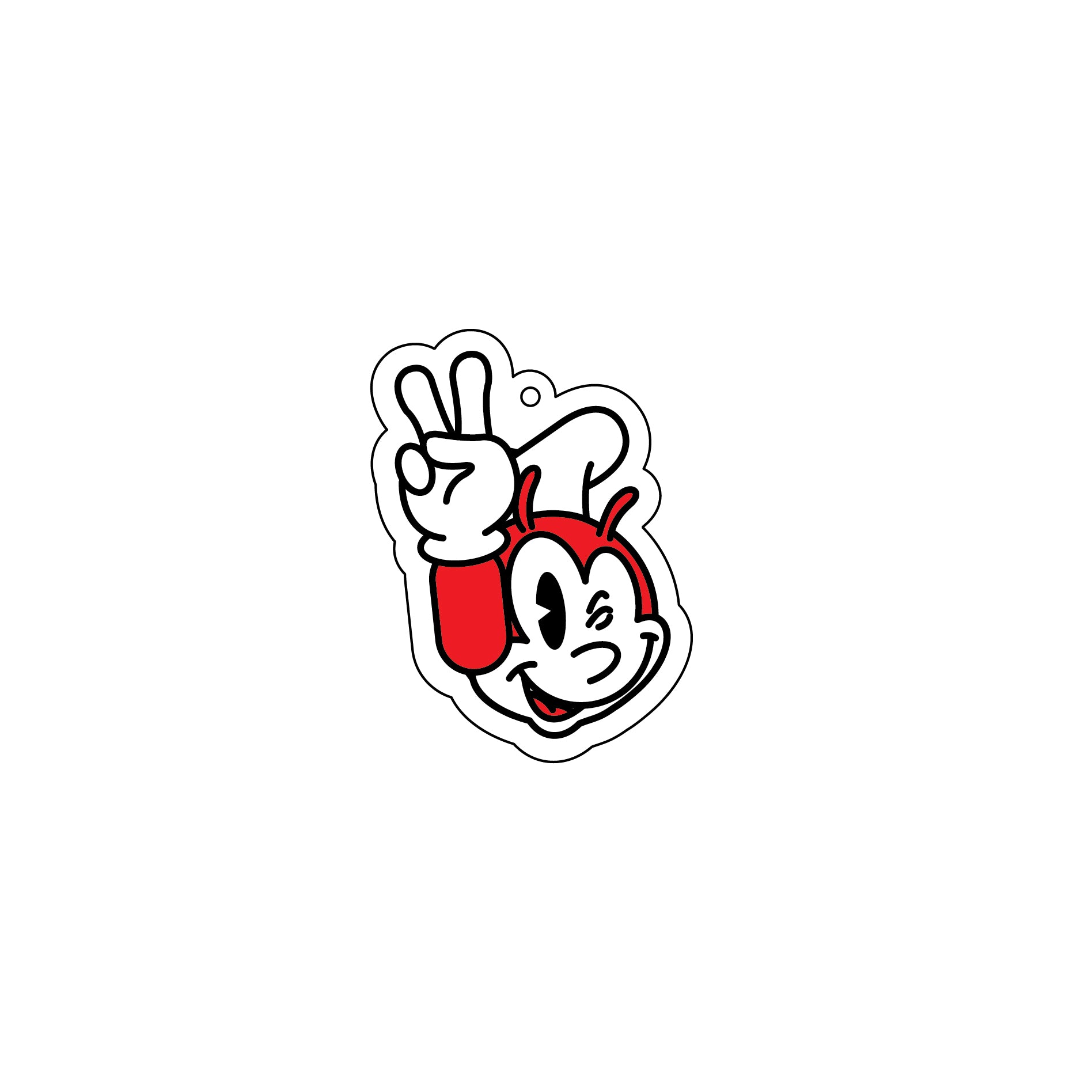 Be Jolly Peace 2 Keychain