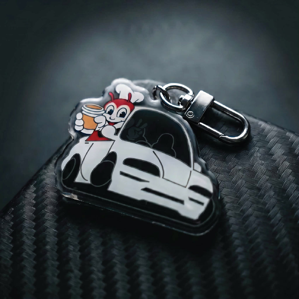 Jolly Car Keychain