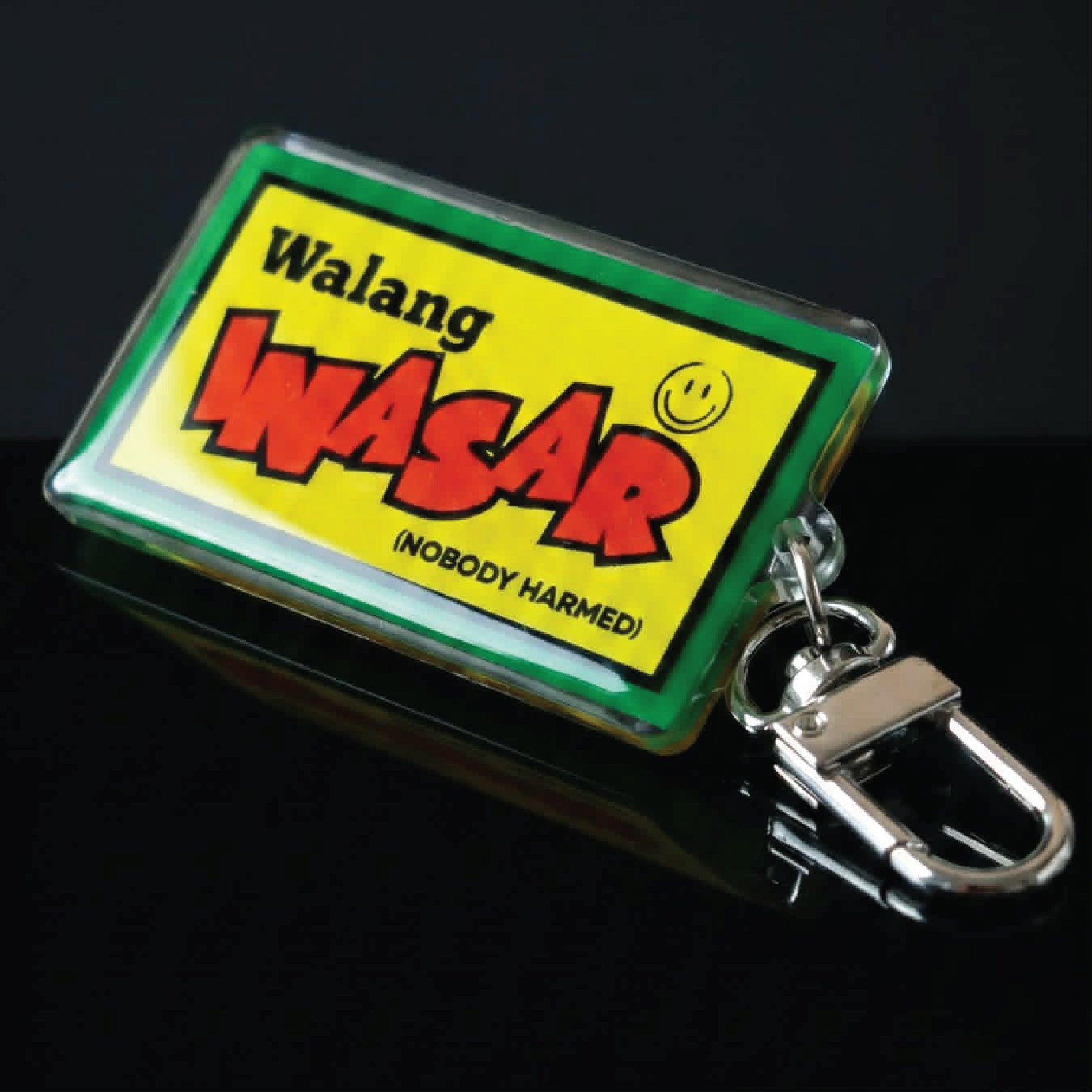 Walang Inasar (Nobody Harmed) Keychain